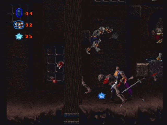 Skeleton Warriors screenshot 4 for Sega Saturn